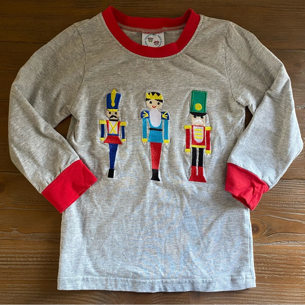 Smock Monkey Christmas Tee